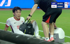 元敏誠傷勢無礙，16分鐘離場記者報道