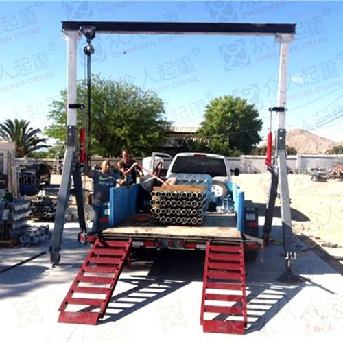 MS簡(jiǎn)易起重機(jī)可升降可變跨